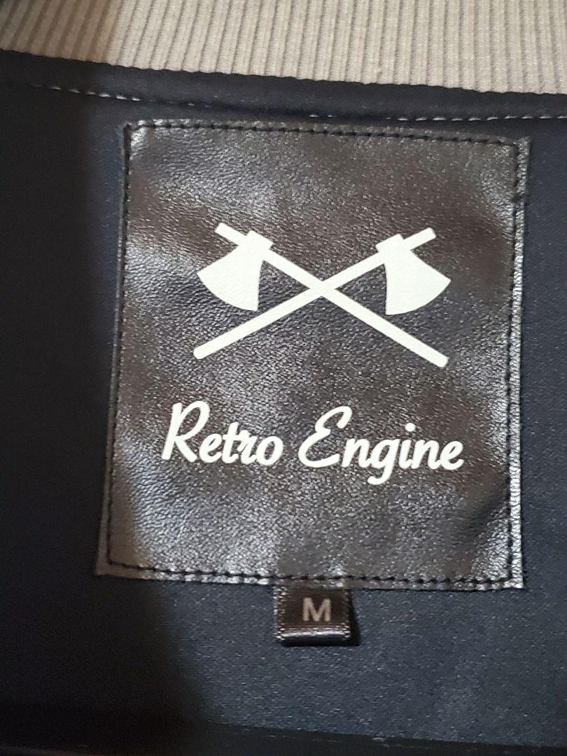 アダムスジャグラー　Retoro Engine　アウター　ブルゾン　MA1