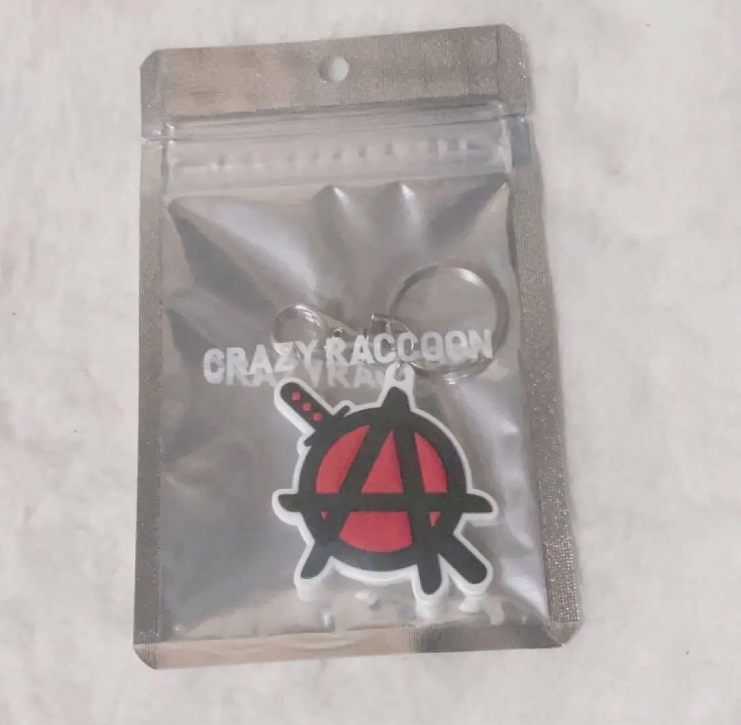 Crazy Raccoon CR ストア ありさか ラバーキーチェーン - メルカリ