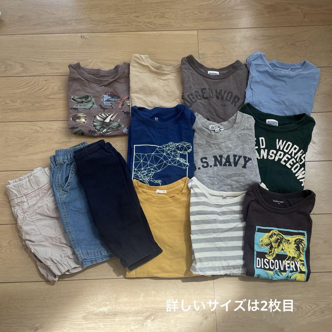 子供服 男の子 120 130 まとめ売り ブランド有 まとめ売り:120】キッズ服 男の子 36点セット！ - メルカリ