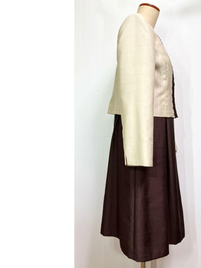 Rifanneリファンネ ジャケット&カラーワンピース11号 Rifanneリファンネ ジャケット&カラーワンピース11号 スーツ