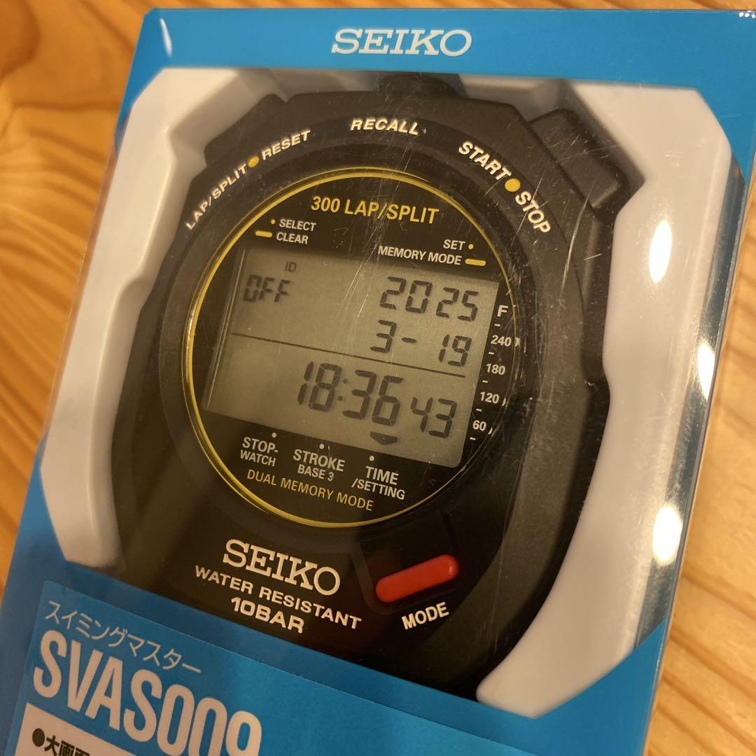 SEIKO ストップウォッチ SVAS009