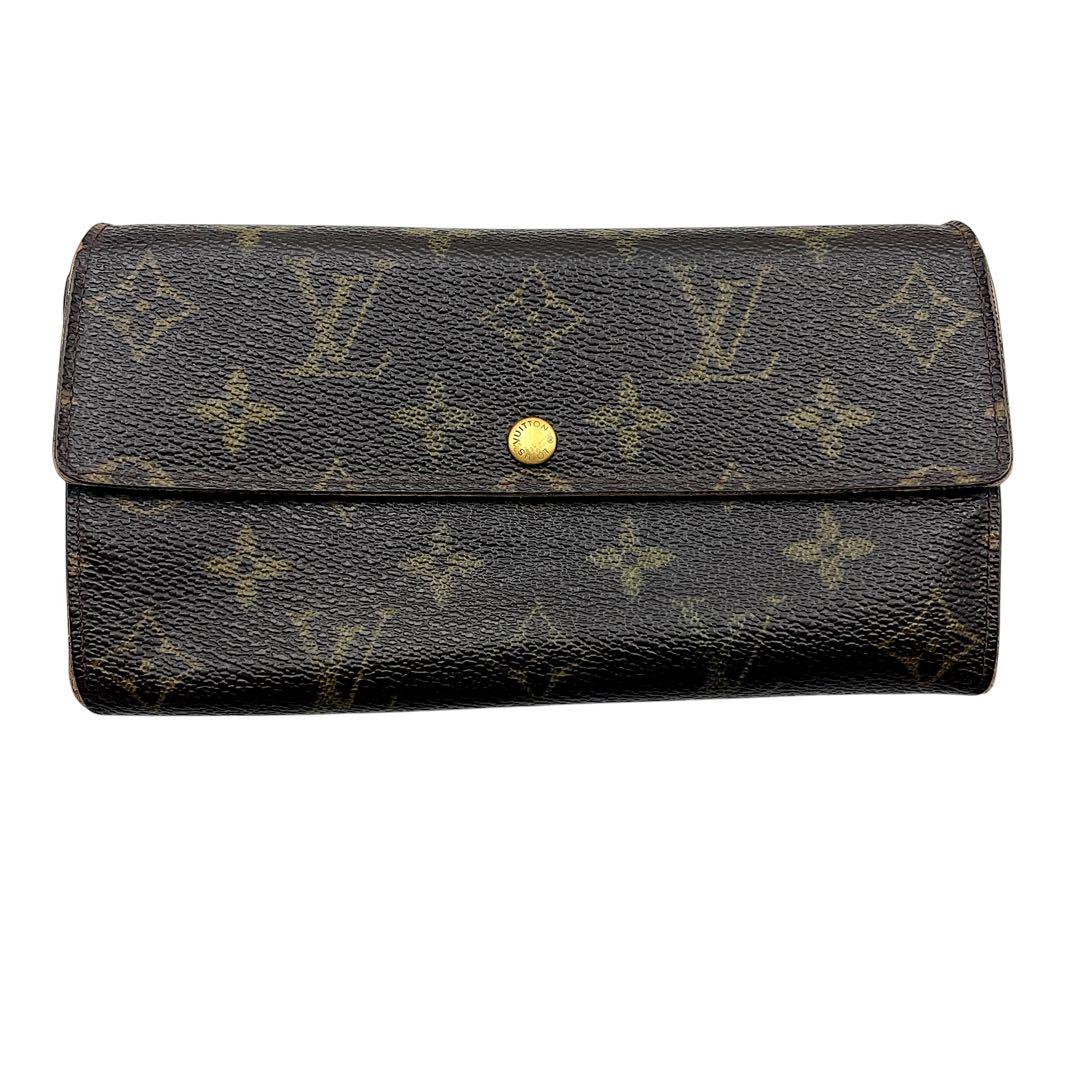 LOUIS VUITTON ルイヴィトン　長財布　折り財布　モノグラム　レザー