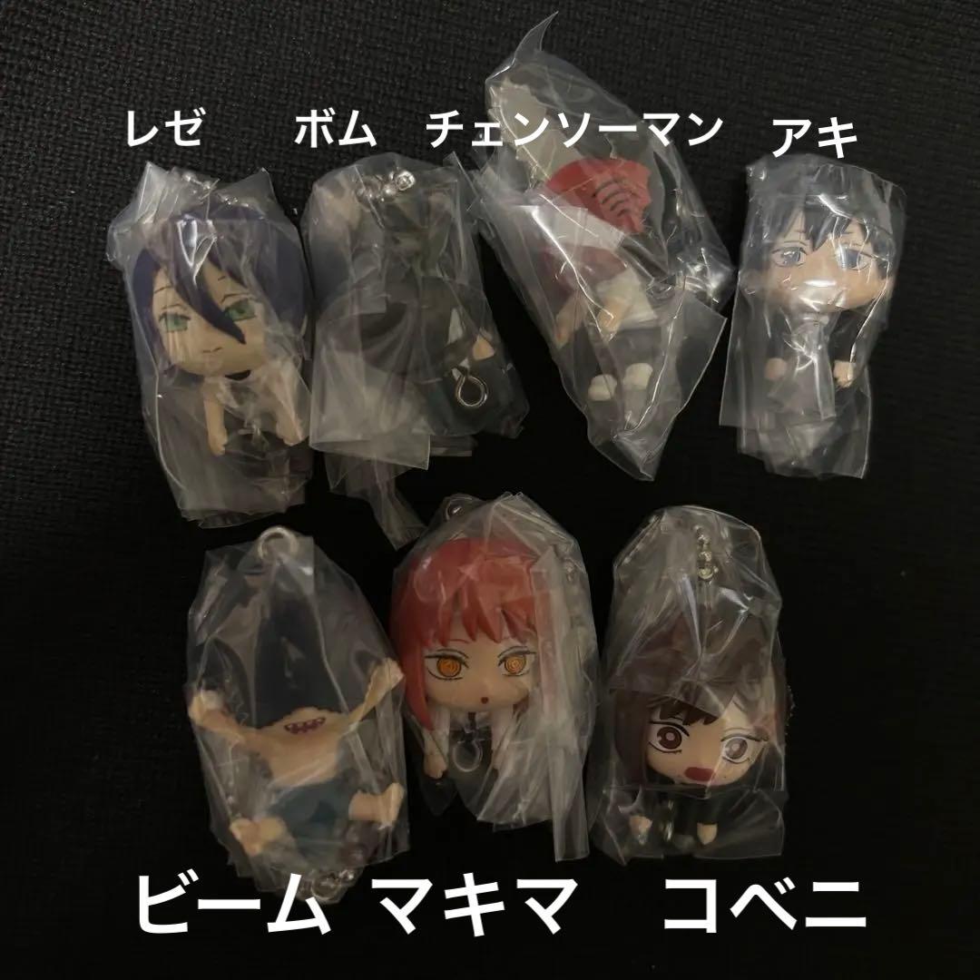 チェンソーマン　つまんでつなげてマスコット　7点セット