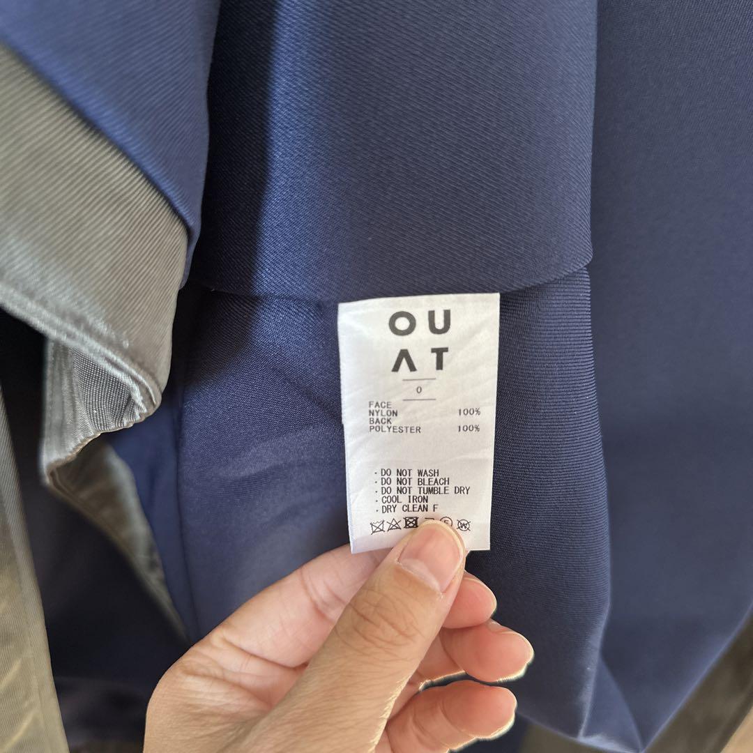 OUAT mac coat ナイロンツイルコート 0サイズ
