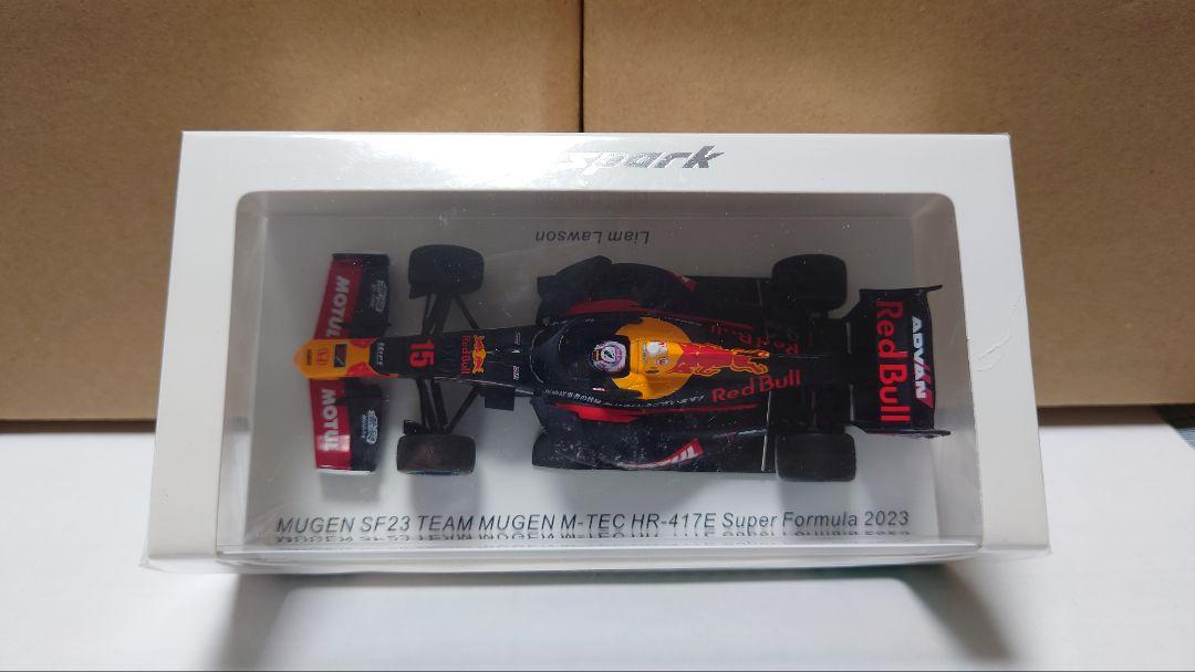 スーパーフォーミュラ2023 SF23 無限 リアム ローソン スパーク1/43