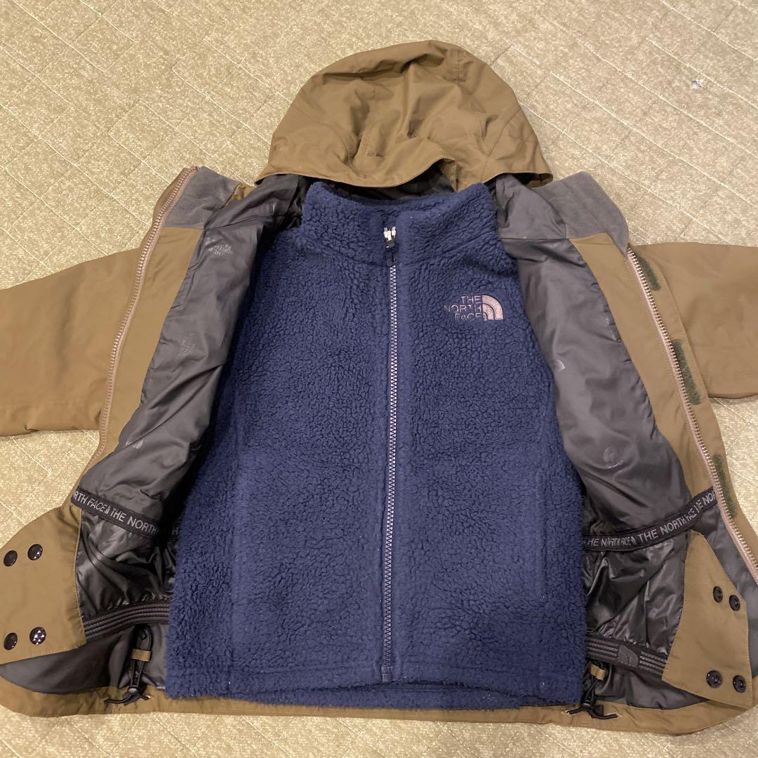 ！再再値下！THE NORTH FACE ナイロンジャケット+フリース　110