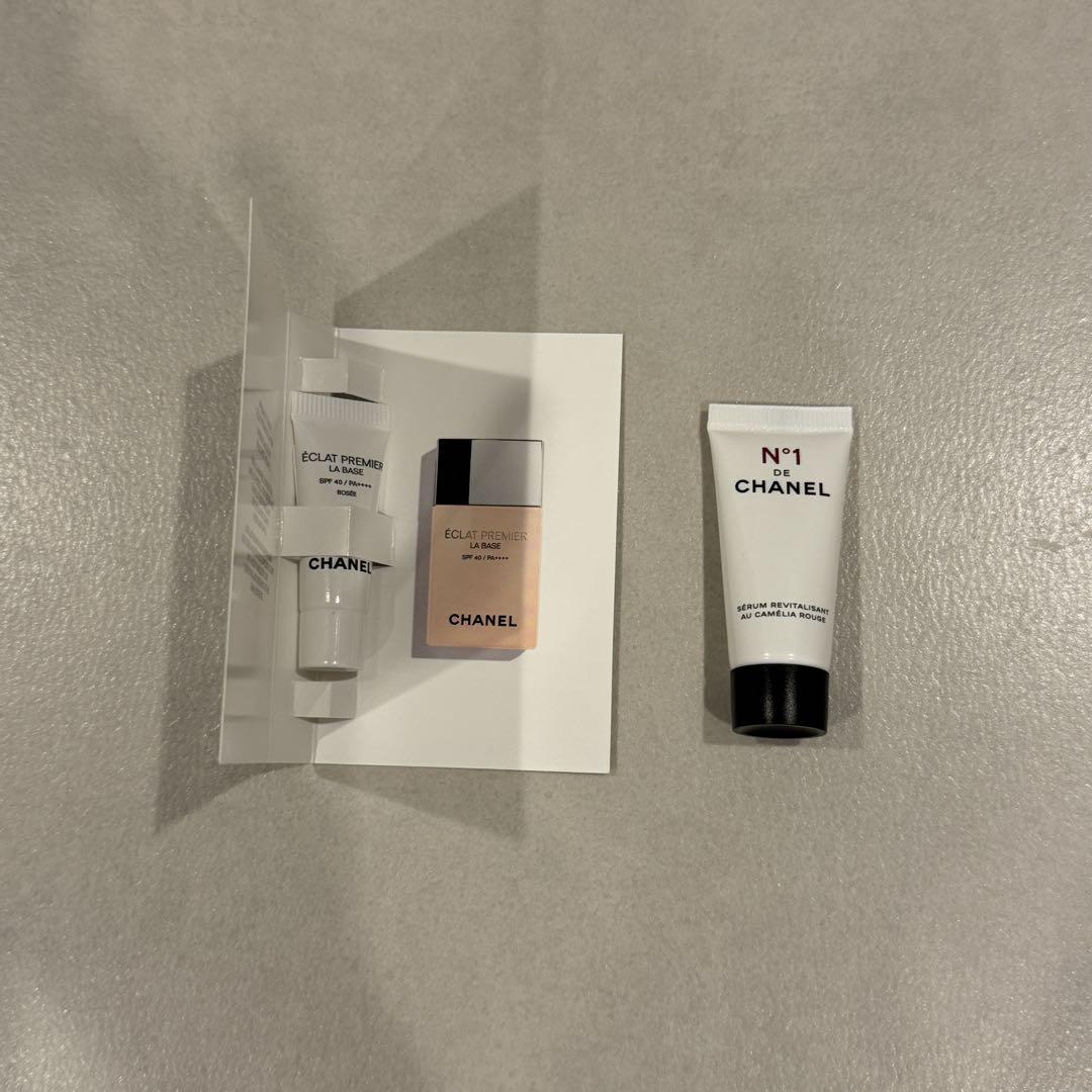CHANEL 化粧下地　ファンデーション　セット CHANEL ベースメイクセット 下地 ファンデーション パウダー】
