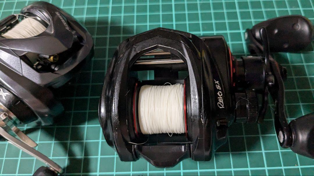 シマノ アルデバラン 50HG + アブガルシア レボ SX