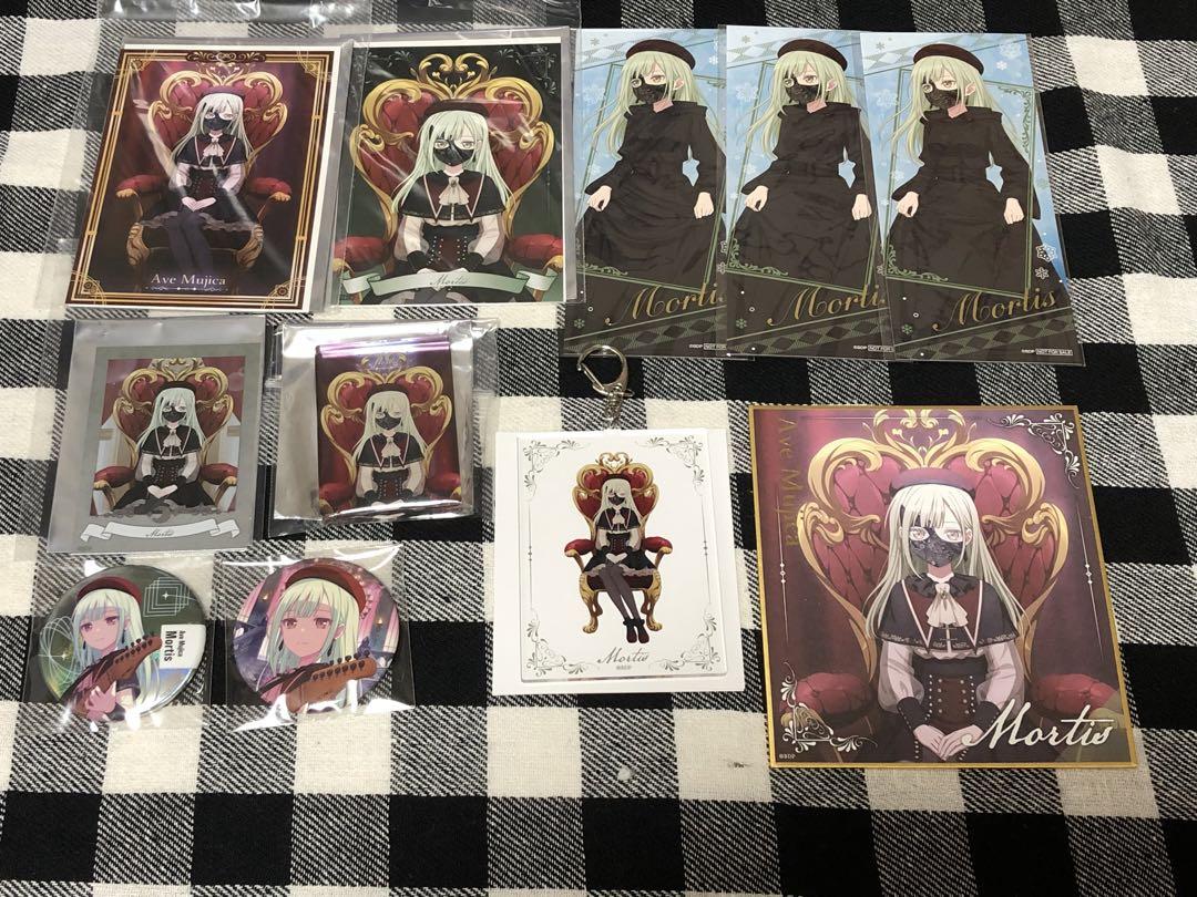 Ave Mujica モーティス　缶バッジ　アクキー　ブロマイド　カード　色紙