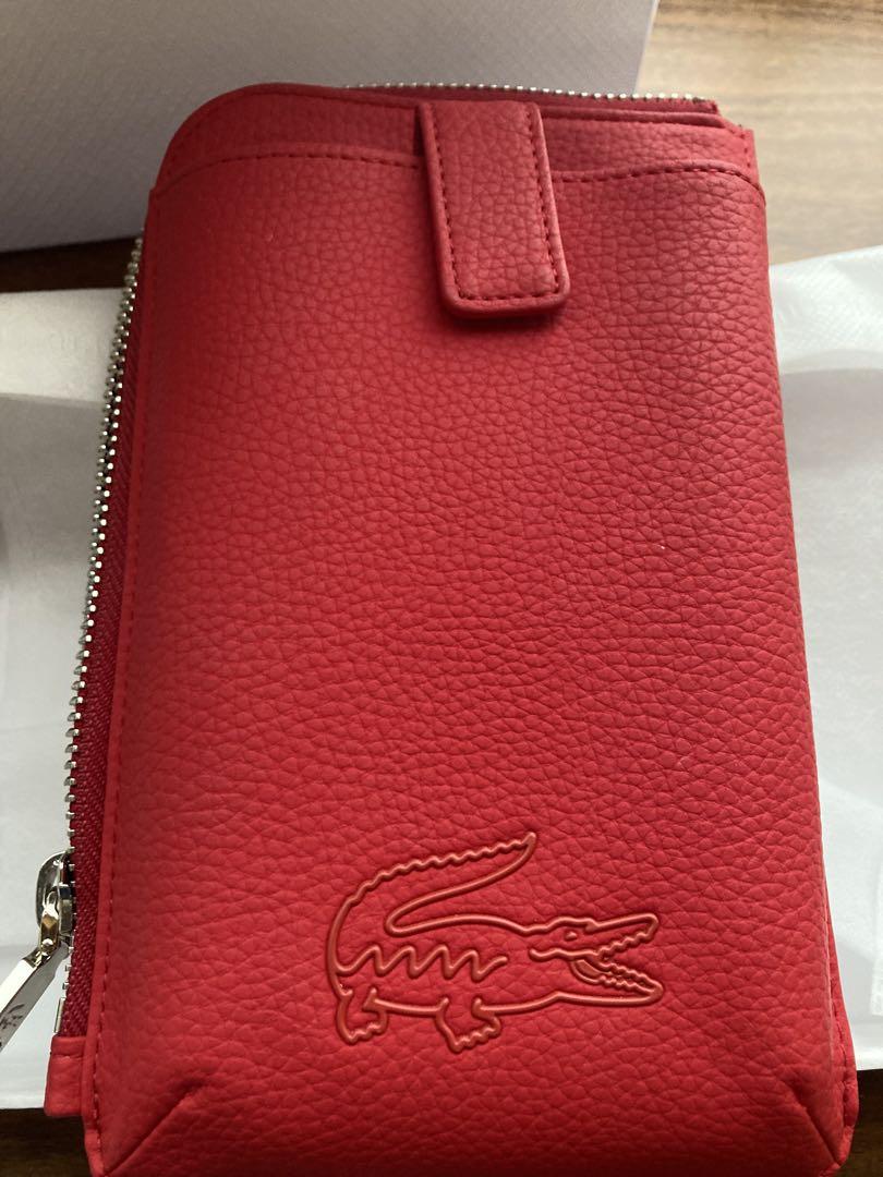 レザースマホポーチ | LACOSTE/ラコステ | 三越伊勢丹オンライン