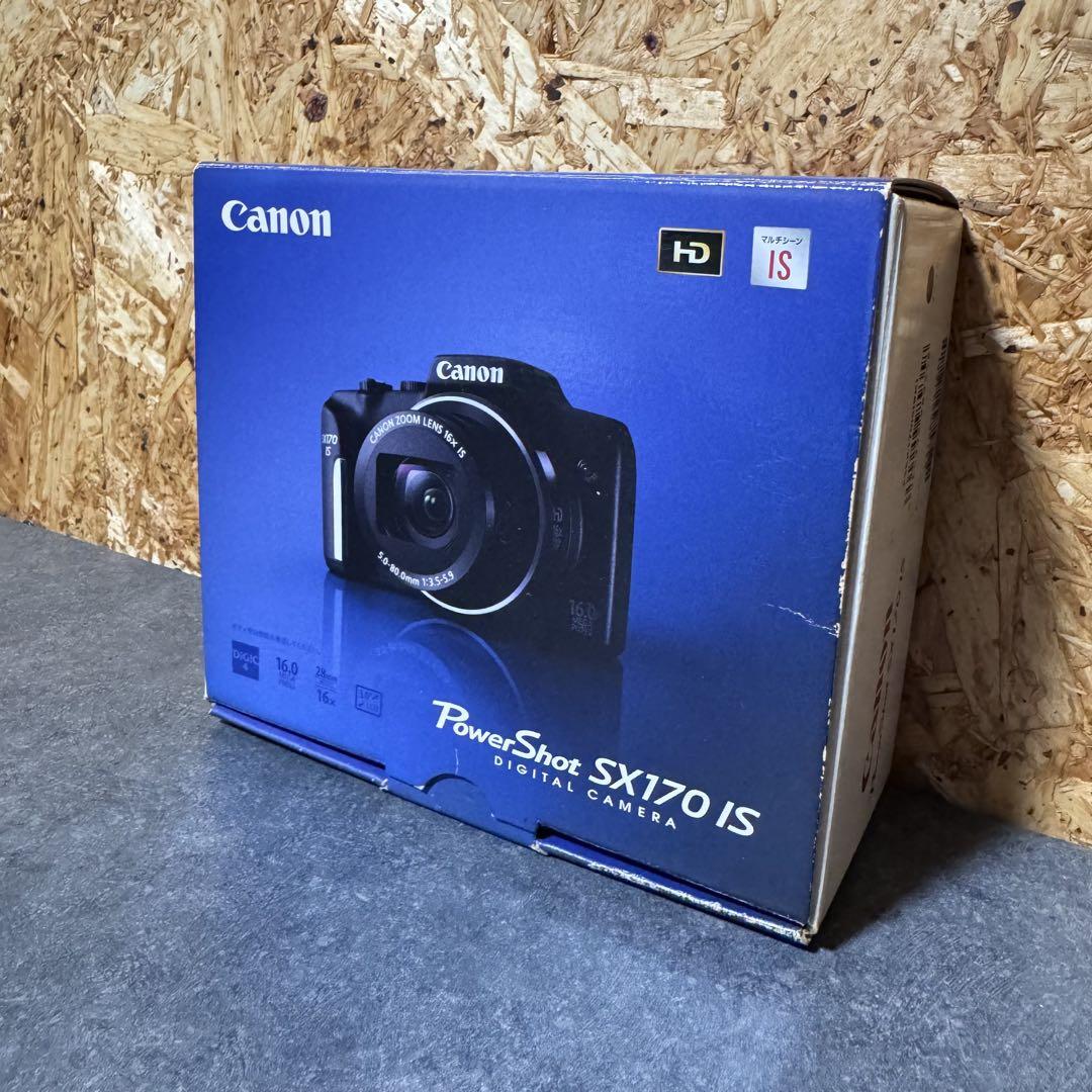 【極美品】Canon PowerShot SX170IS デジタルカメラ