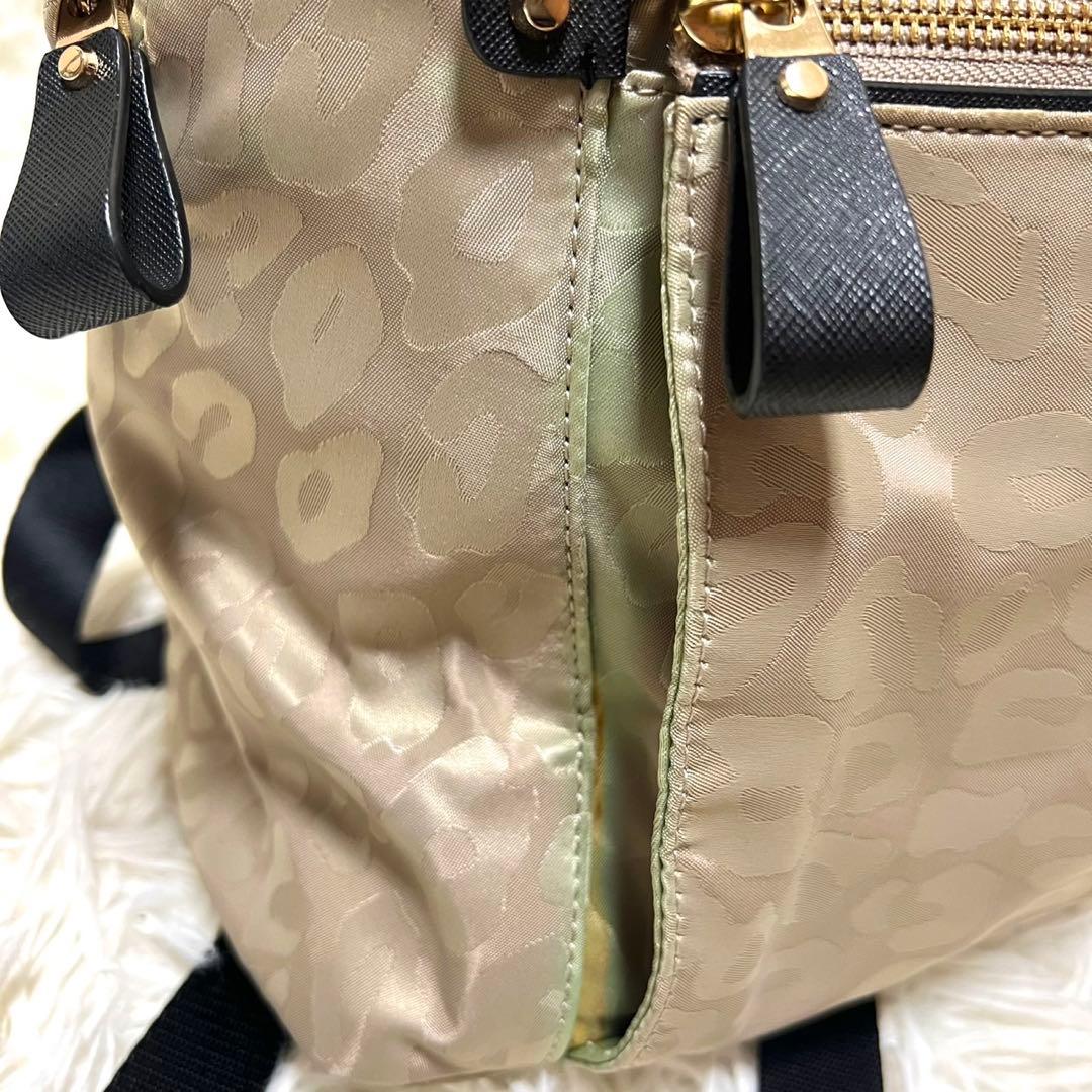 ✨美品✨マイケルコース MICHAEL KORS リュックサック レオパード