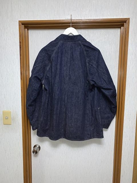 2 美品 22ss COMOLI デニム　ワークジャケット
