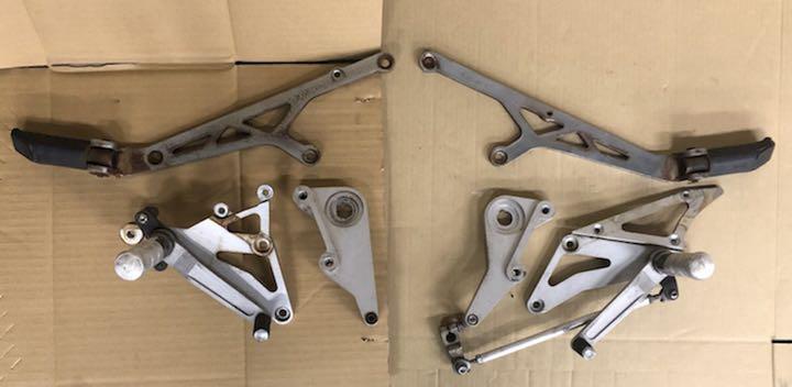VTR250 コアース製 バックステップ ジャンク 部品取りにも