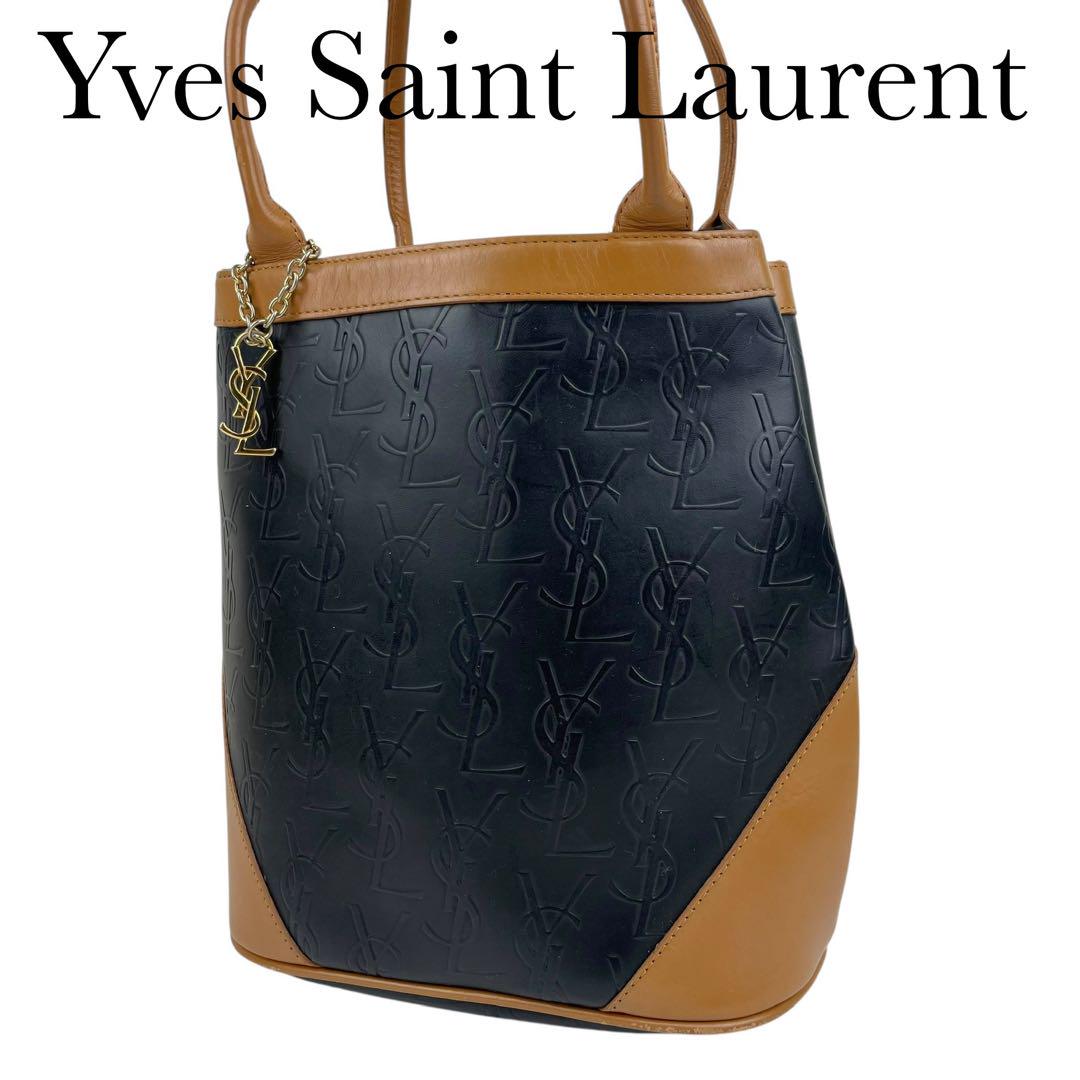 ✨極美品 イヴサンローランレザートート バッグ YSL リピート