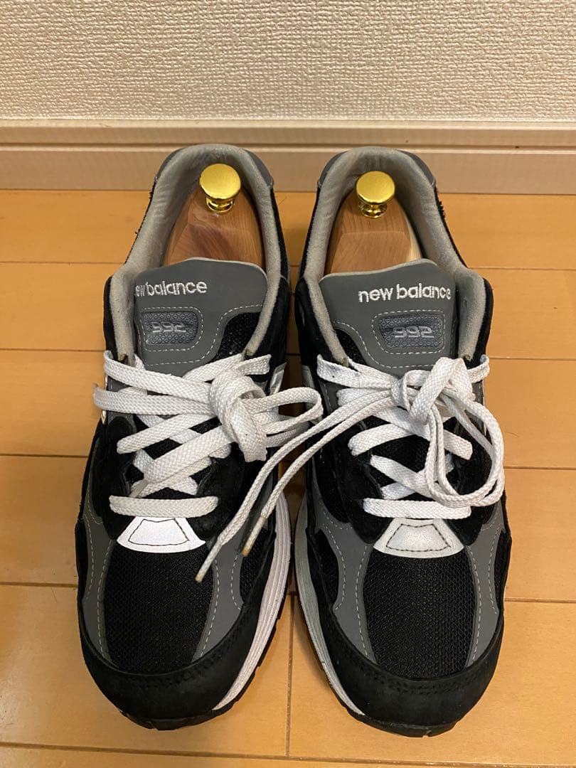 new balance ニューバランス　ブラック 992 27cm