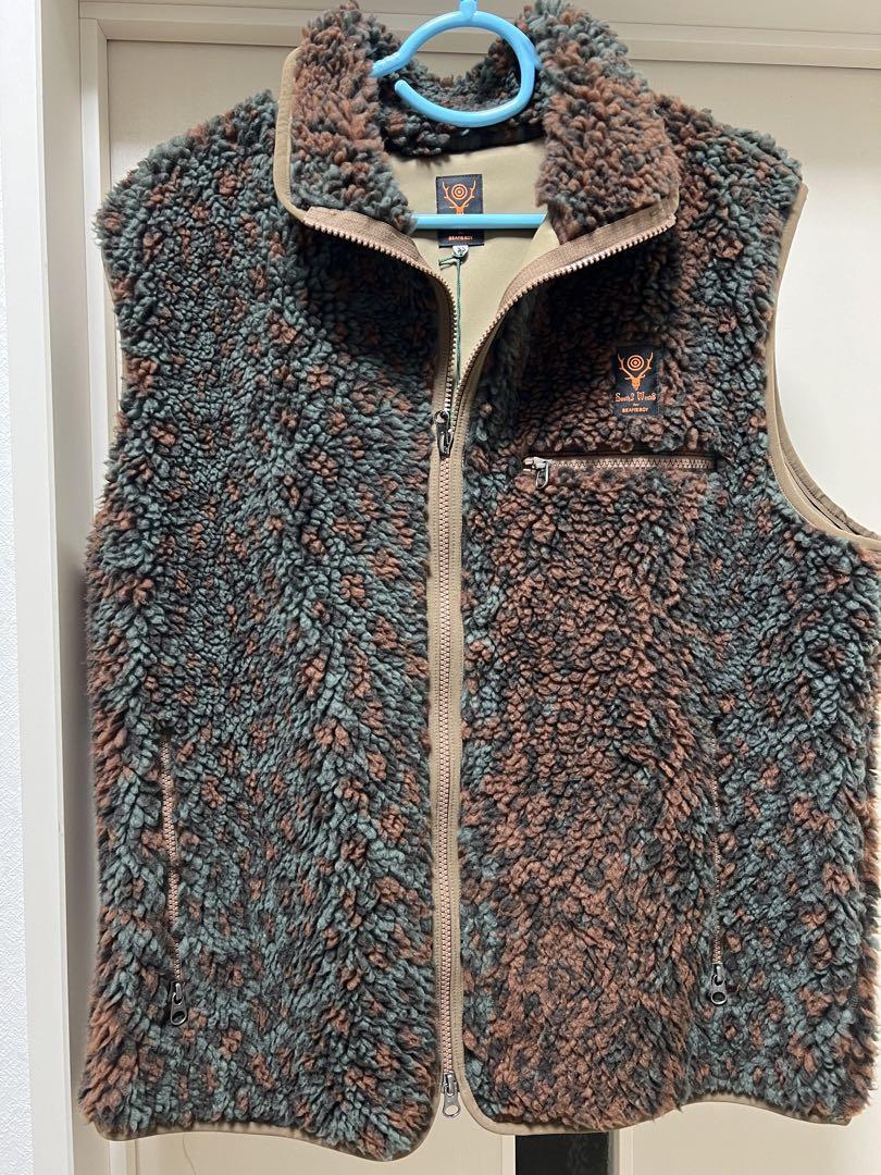 【新品】タイムセール中‼️South2west8 ビームスボーイ別注　ベスト