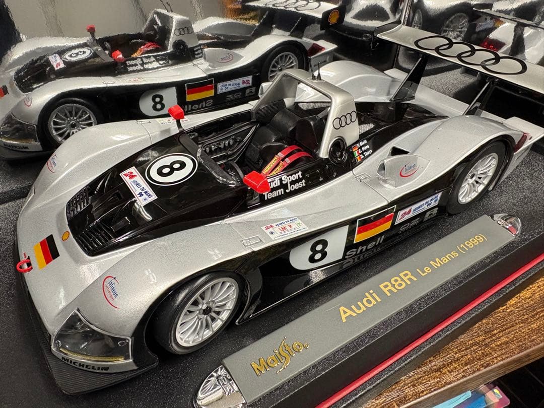 Maisto Audi R8R Le Mans 1999 ミニカー