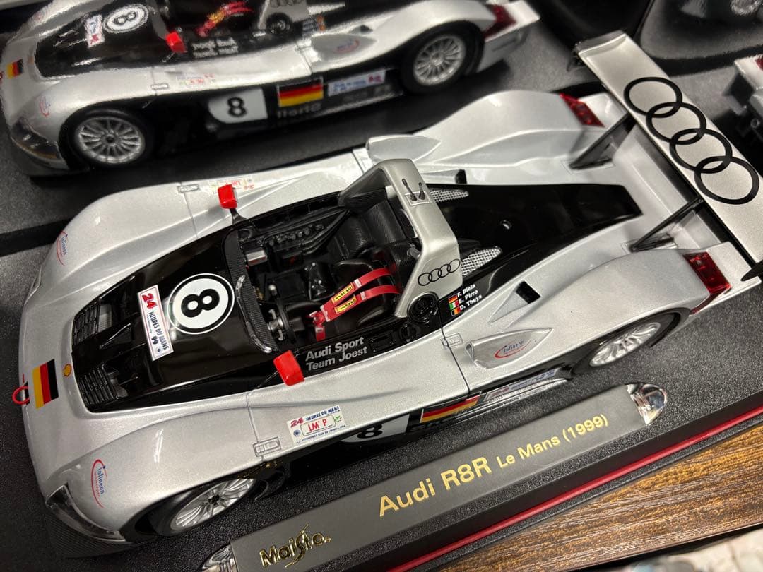 Maisto Audi R8R Le Mans 1999 ミニカー