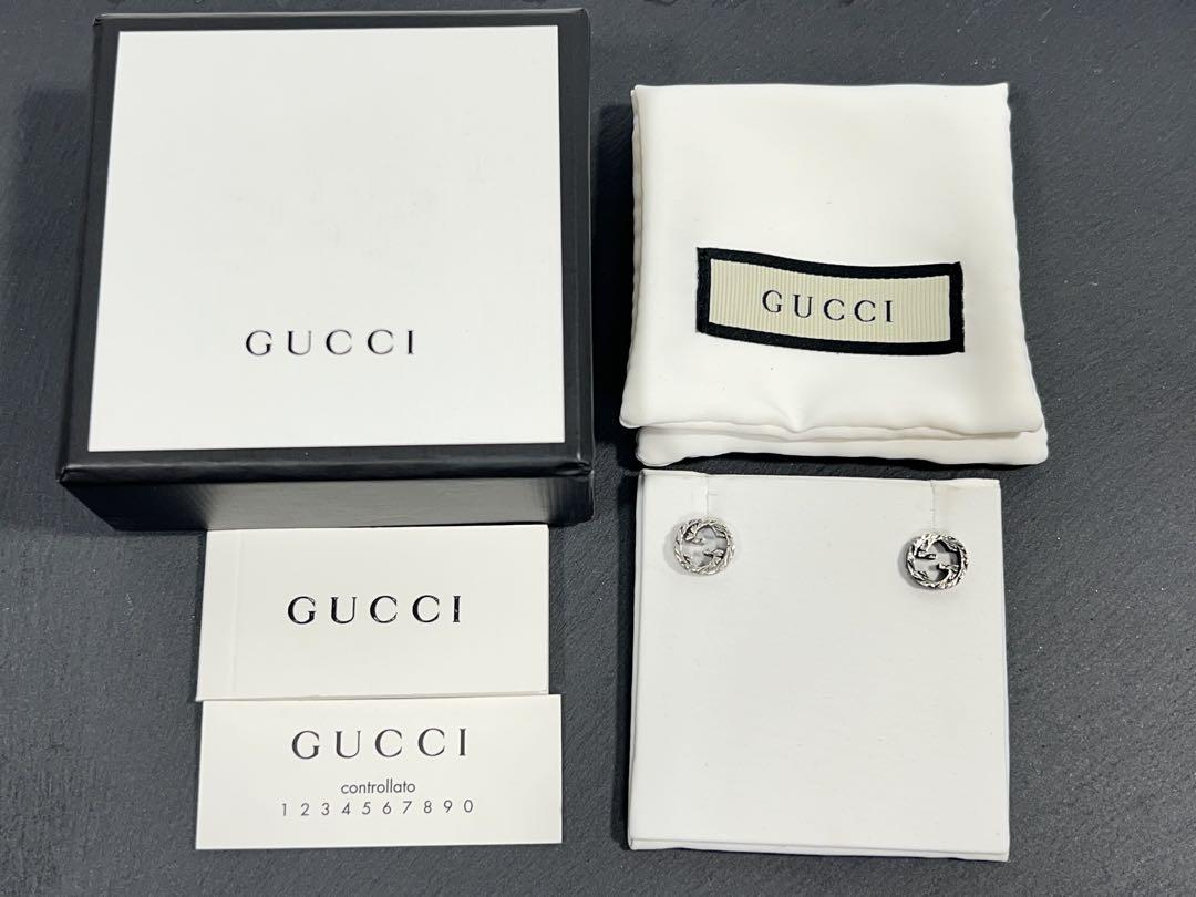 GUCCI インターロッキング アラベスク ピアス