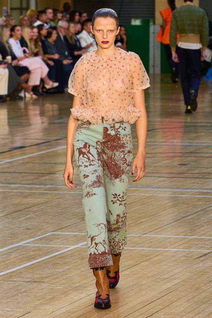 【Molly Goddard】2023ss Dorianna Jeans デニム