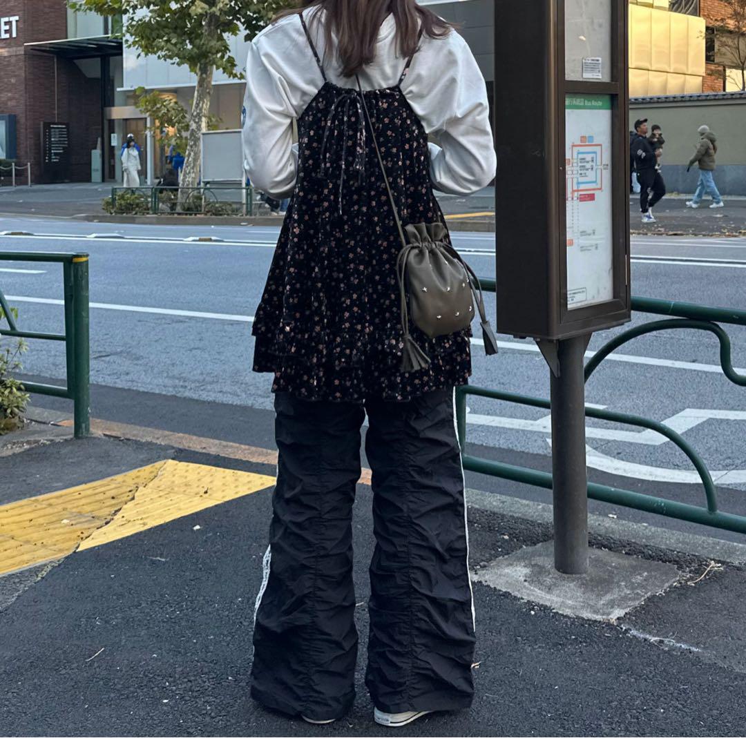 CIAOPANIC サイドラインシャーリングナイロンパンツ - メルカリ