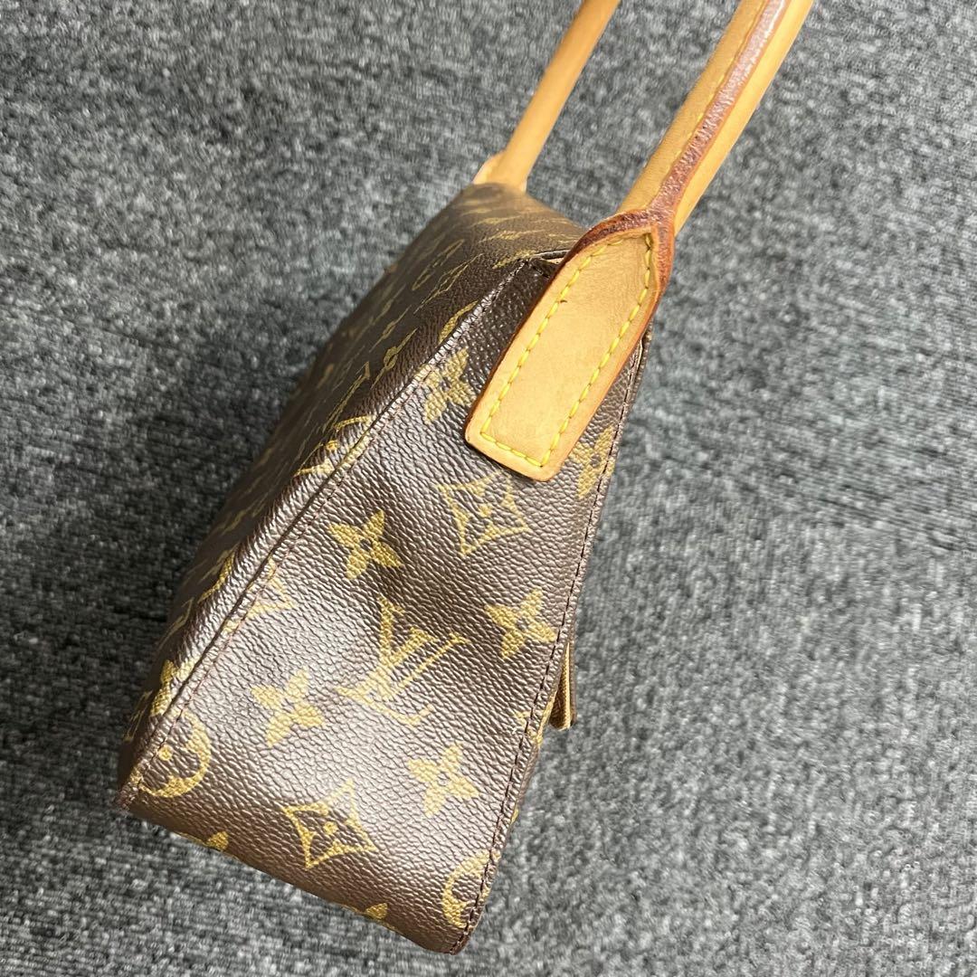 【美品】ルイヴィトン モノグラム ミニルーピング M51147 ハンドバック
