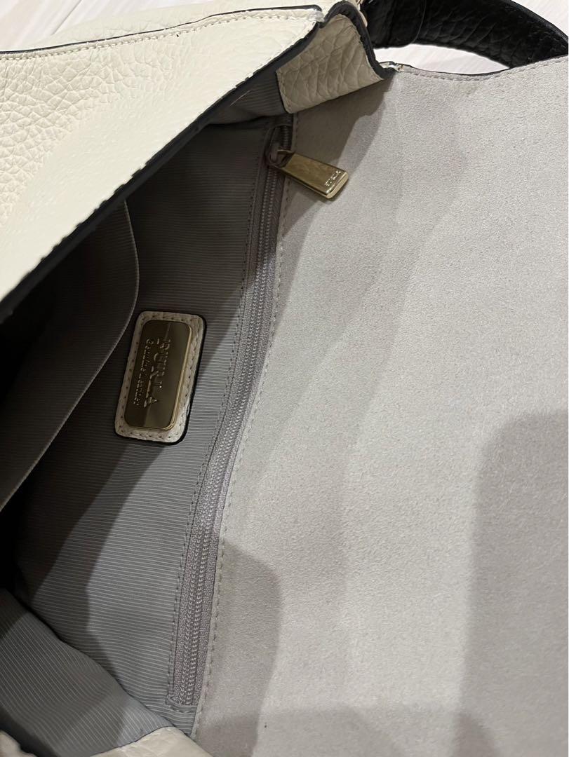 FURLA レザー バッグ 黒と白 ブラック - レディース レザーバッグ：オンライン | フルラ公式