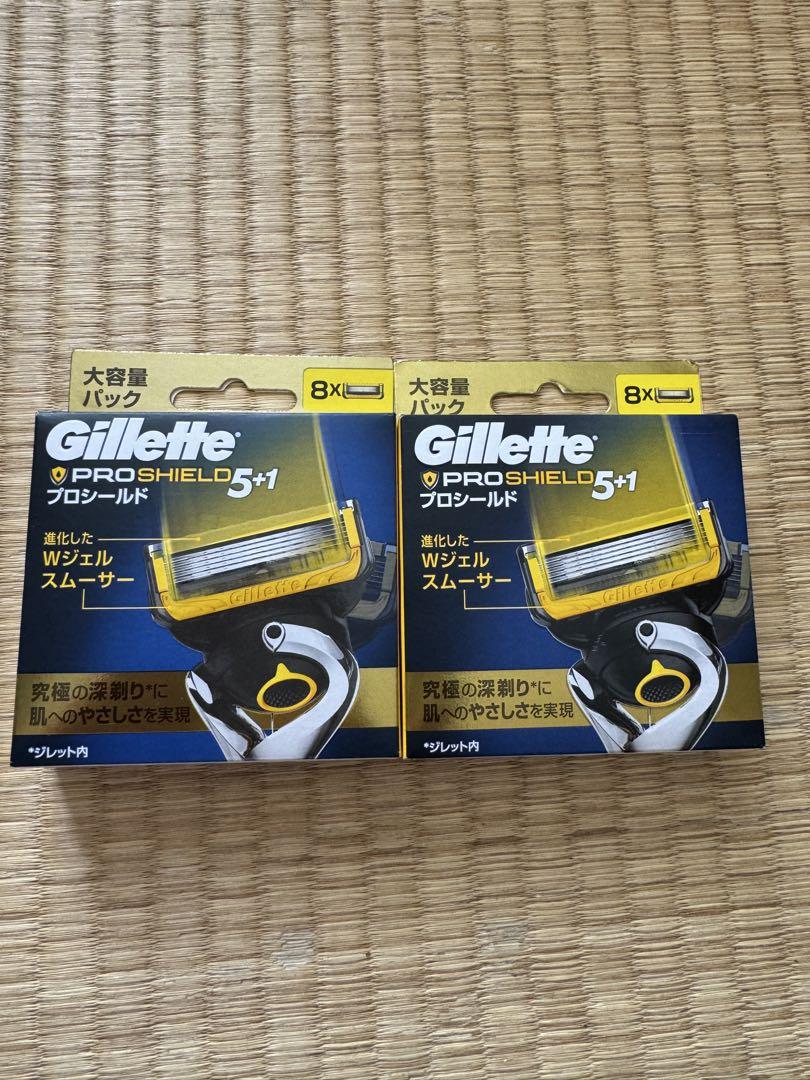 Gillete ジレット プロシールド 5+1 替刃 8個入×2個 ❶
