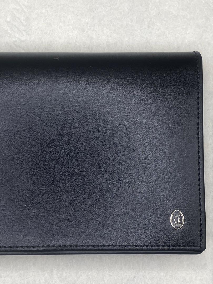 【新品未使用】Cartier カルティエ　長財布　パシャ　ブラックレザー