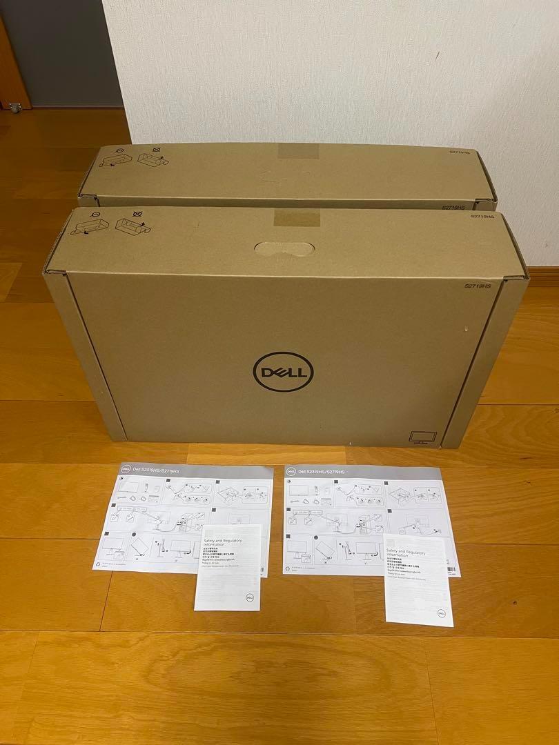 Dell モニター 27インチ S2719HS 高さ調整 回転 美品 2台セット Dell モニター 27インチ S2719HS 高さ調整 回転 美品 2台セット