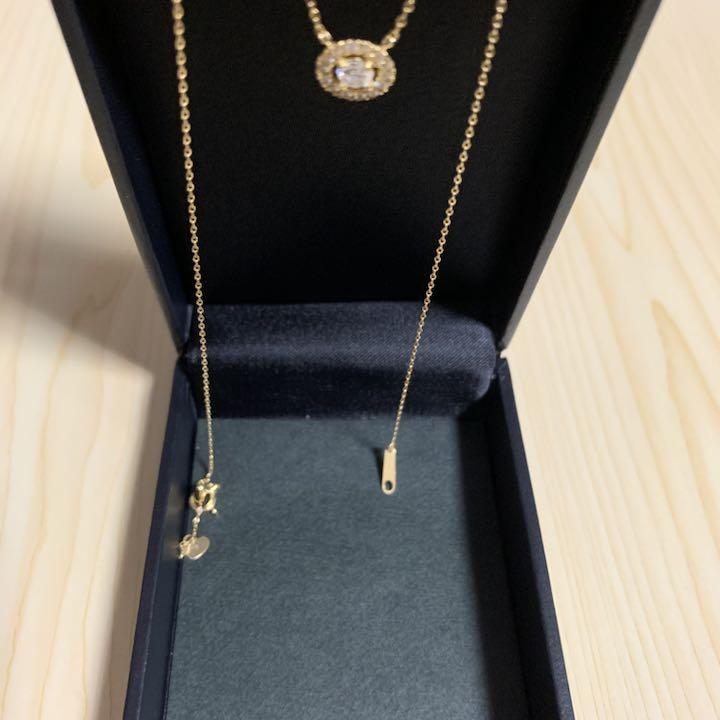 新品未使用 箱あり ネックレス ダイヤ 18k ゴールド 本物 画像4