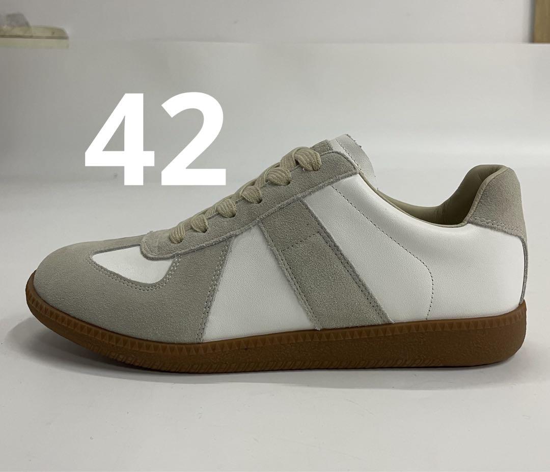 MM6 ジャーマントレーナー スニーカー スリッポン 42