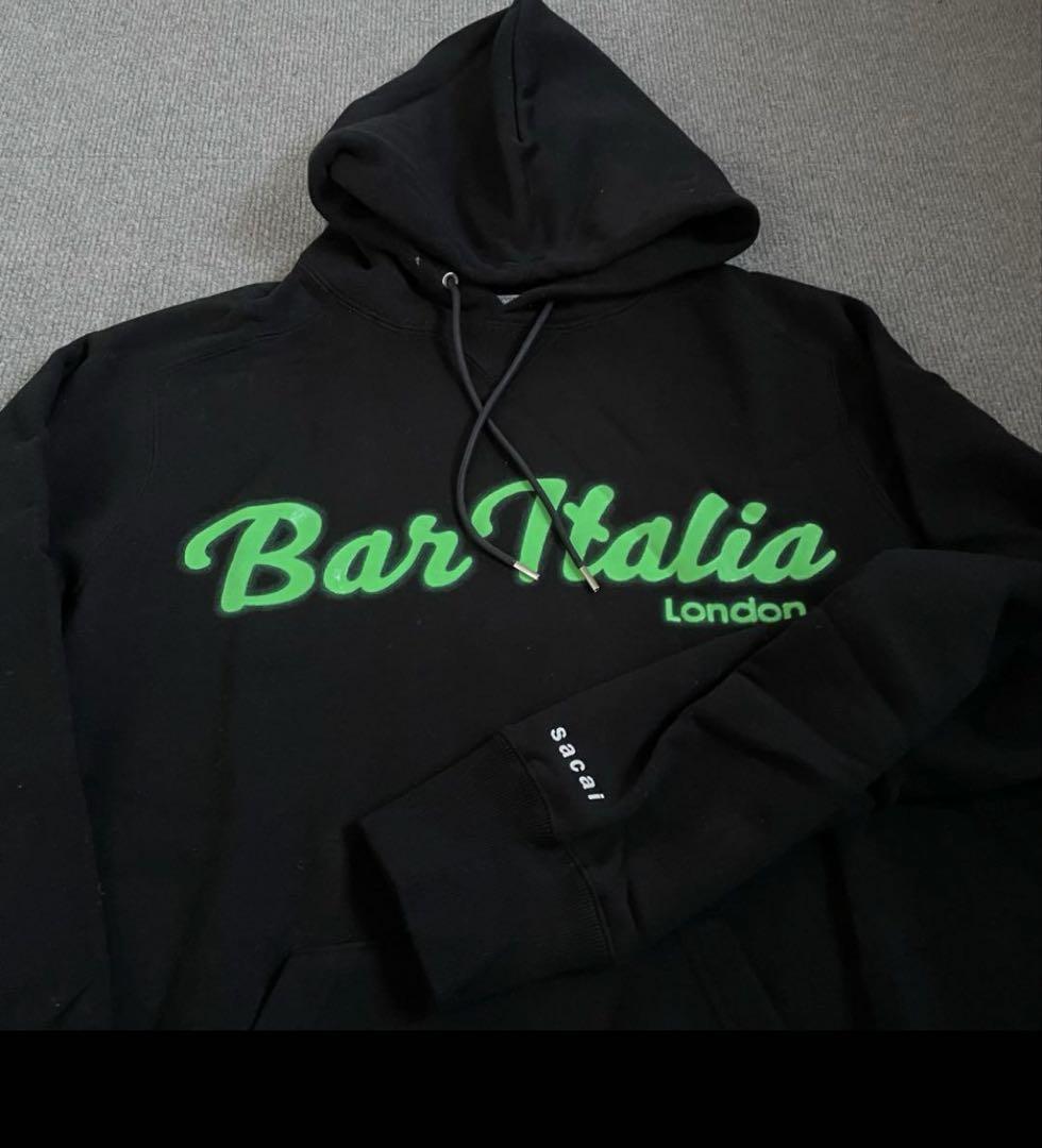 Sacai サカイ Bar Italia London パーカー 2 藤原ヒロシ