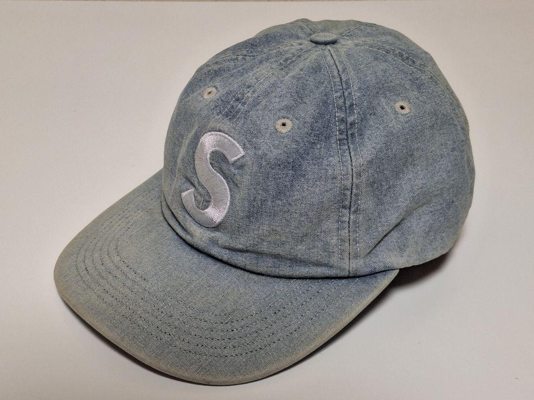 Supreme　Washed　Chambray　S Logo　6-Panel