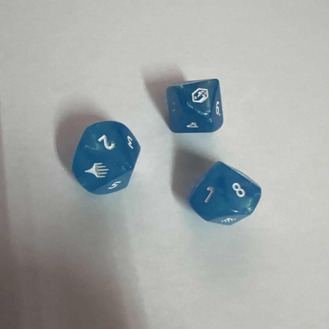 プレリリース　ダイス3個　ff mtg 未使用