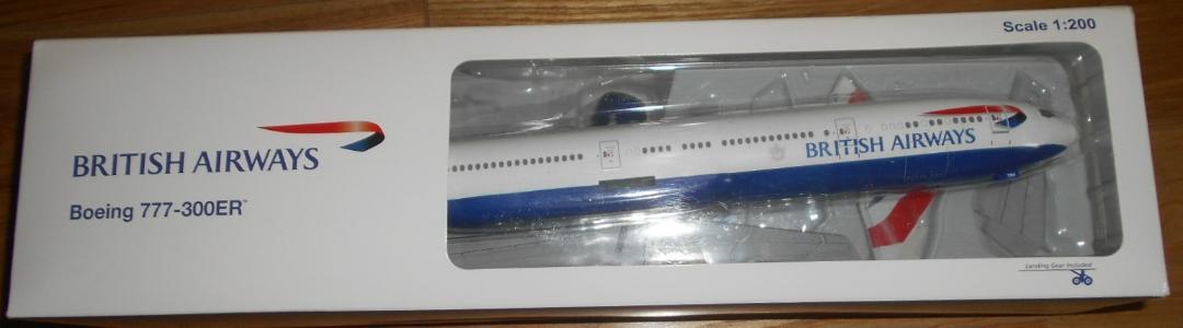 最終値下げ 1/200 ブリティシュエアウェイズ B777-300ER 航空機