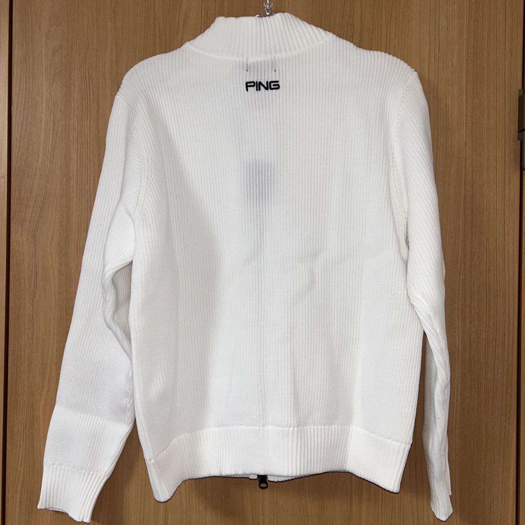 PING レディース ジャケット ホワイト サイズＬ　新品