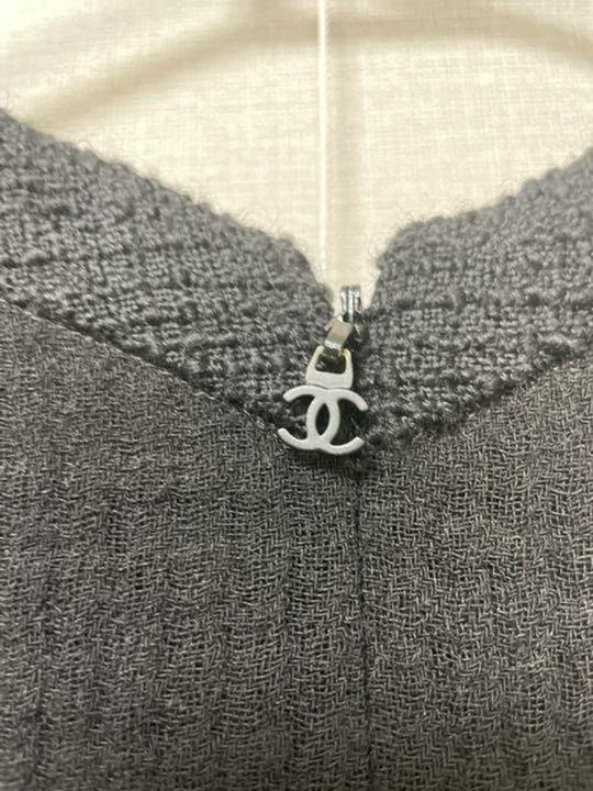 大得価正規品 CHANEL ブラックワンピース quGbH-m52049231575 低価NEW