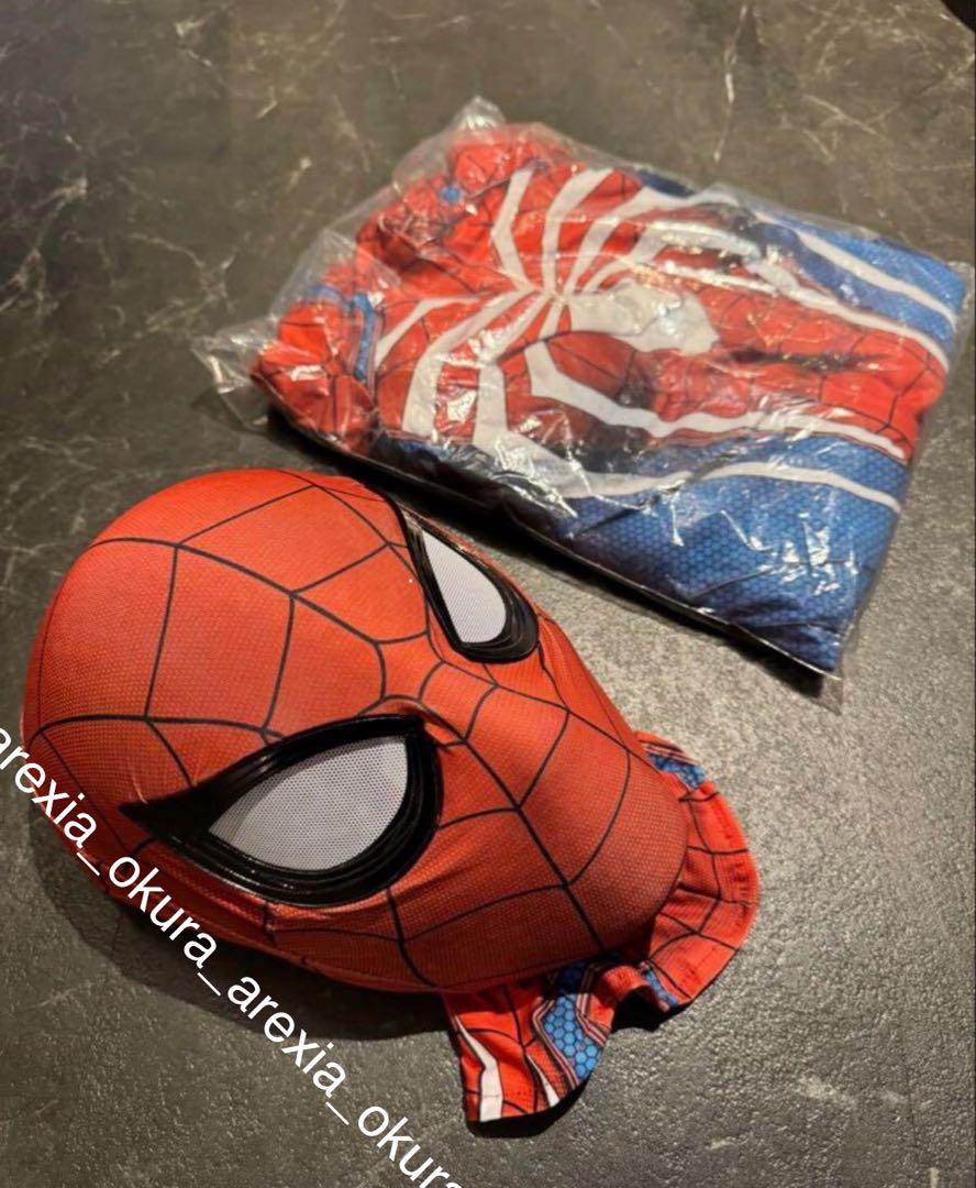 スパイダーマン スーツ PS4 新品 未使用品 165cm-178cm コスプレ