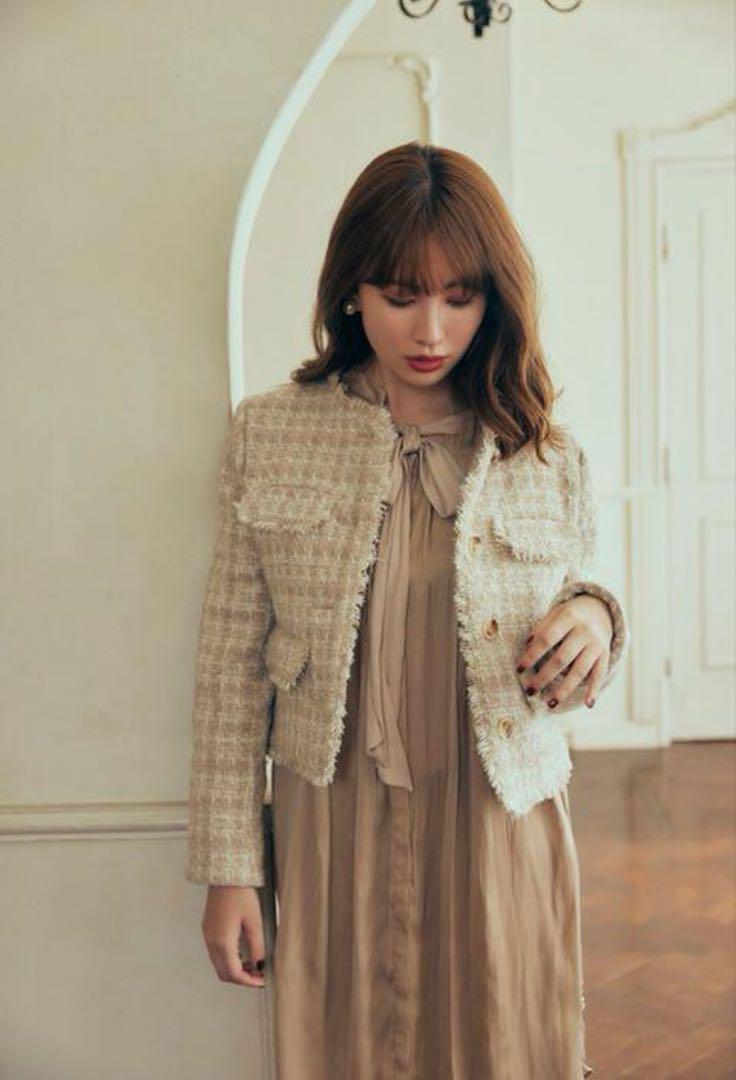 『美品』herlipto ハーリップトゥTweed Jacket