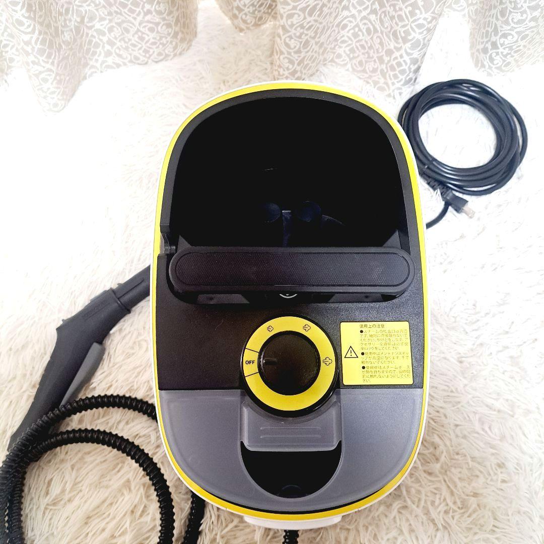 希少/美品 2回使用 家庭用最上位モデル/KARCHER/スチームクリーナー