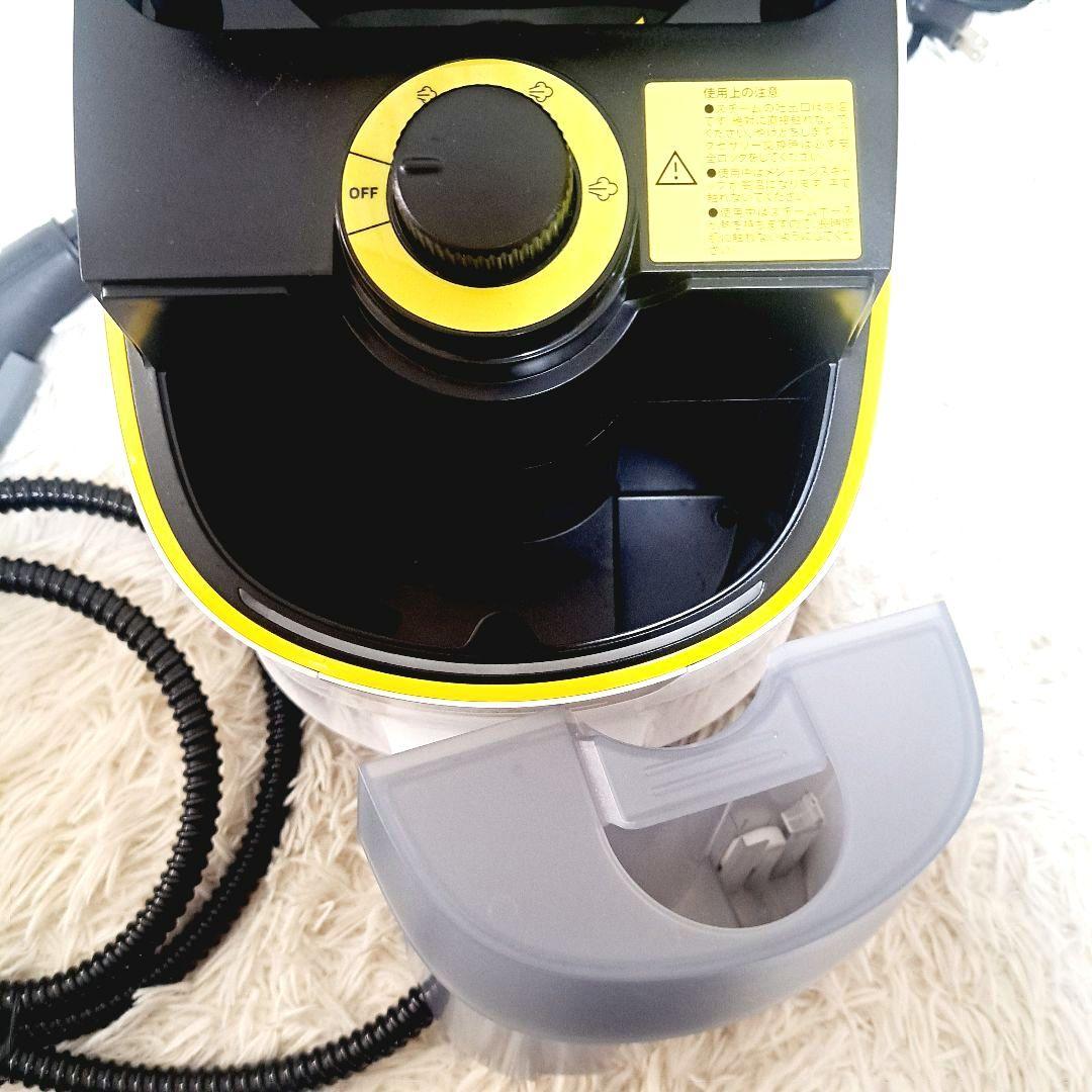 希少/美品 2回使用 家庭用最上位モデル/KARCHER/スチームクリーナー
