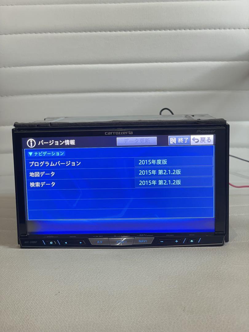 AVIC-ZH0007 地図2015年