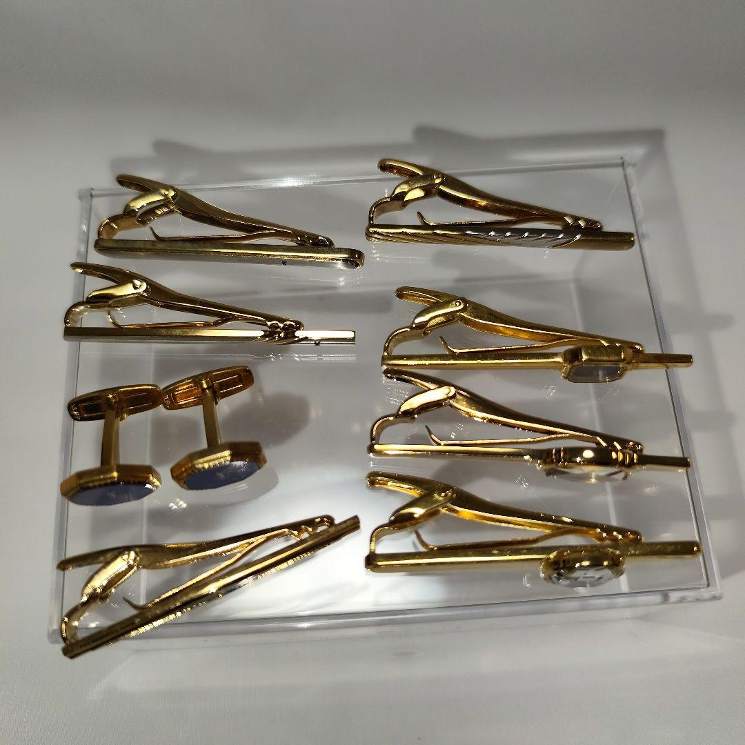 イブサンローラン カフス 1セット ネクタイピン 7本 セットYves Saint Laurent