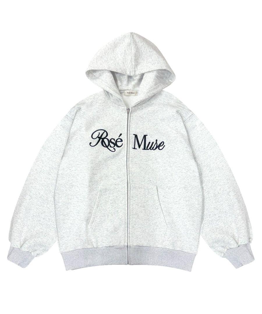Rose Muse \"3d logo zip hoodie\" ジップフーディ