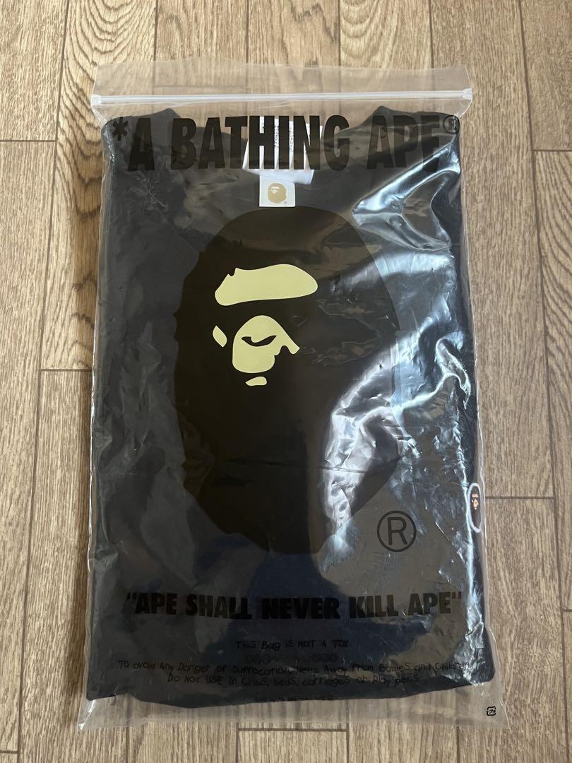 トップス A BATHING APE ONE POINT LS TEE