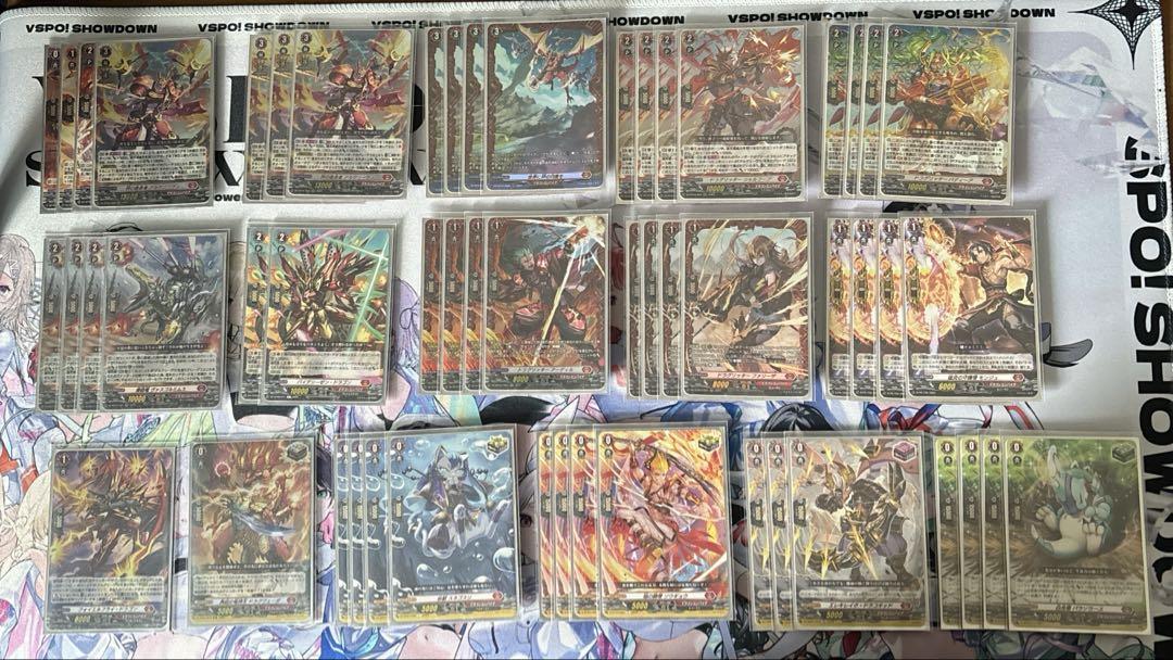 2月28日まで ヴァンガード　レザエルデッキ＆アルグリーヴラデッキ＆デッキパーツ ヴァンガード】アルグリーヴラ デッキ - メルカリ
