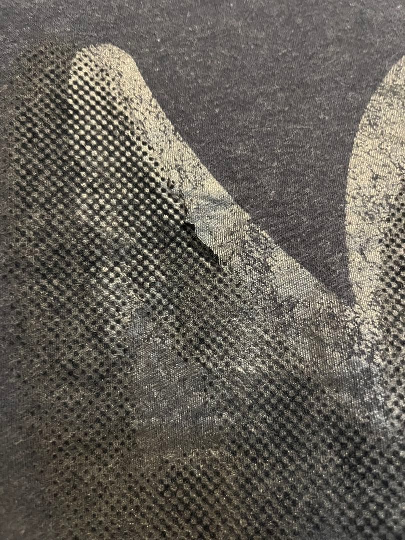 Acne Studios PRINTED T-SHIRT BLACK XXS