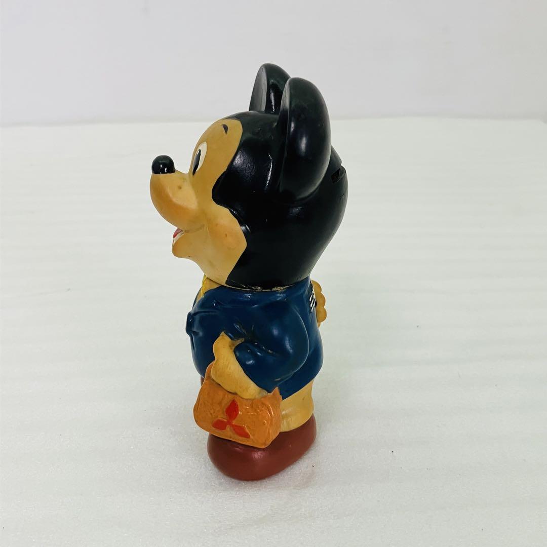 店頭用 三菱銀行 ミッキーマウス 33cm 貯金箱 置物 ソフビ